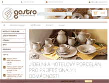 Tablet Screenshot of 4-gastro.cz
